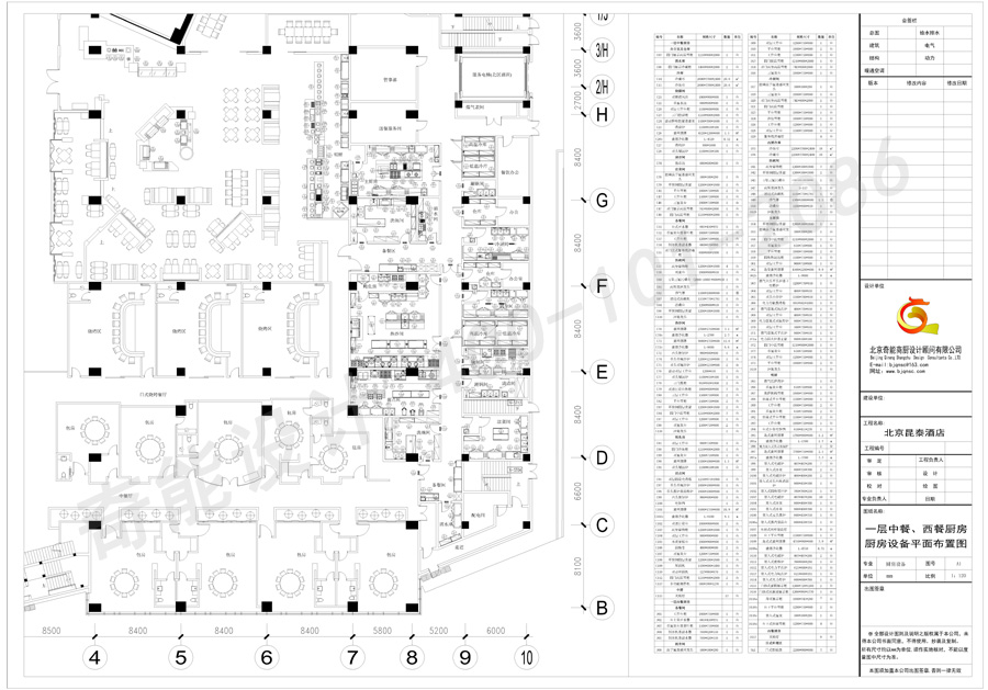 昆泰-一層中西餐廚房設(shè)計圖 昆泰-一層中西餐廚房設(shè)計圖